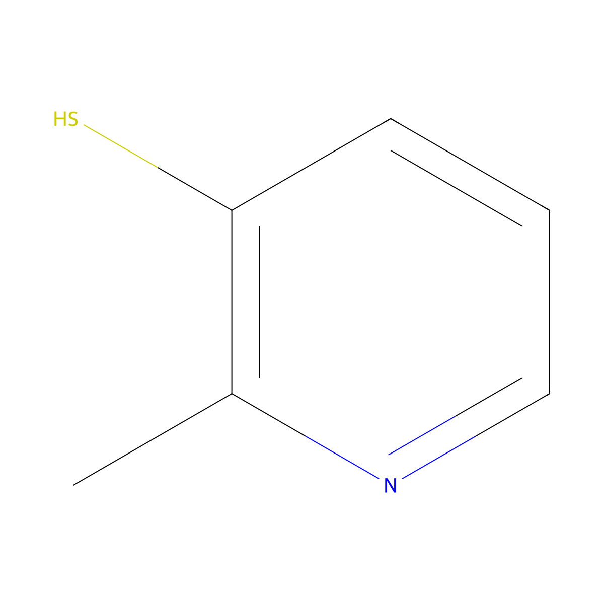 2-Methyl-3-pyridinethiol molecular structure, CAS 762272-47-9