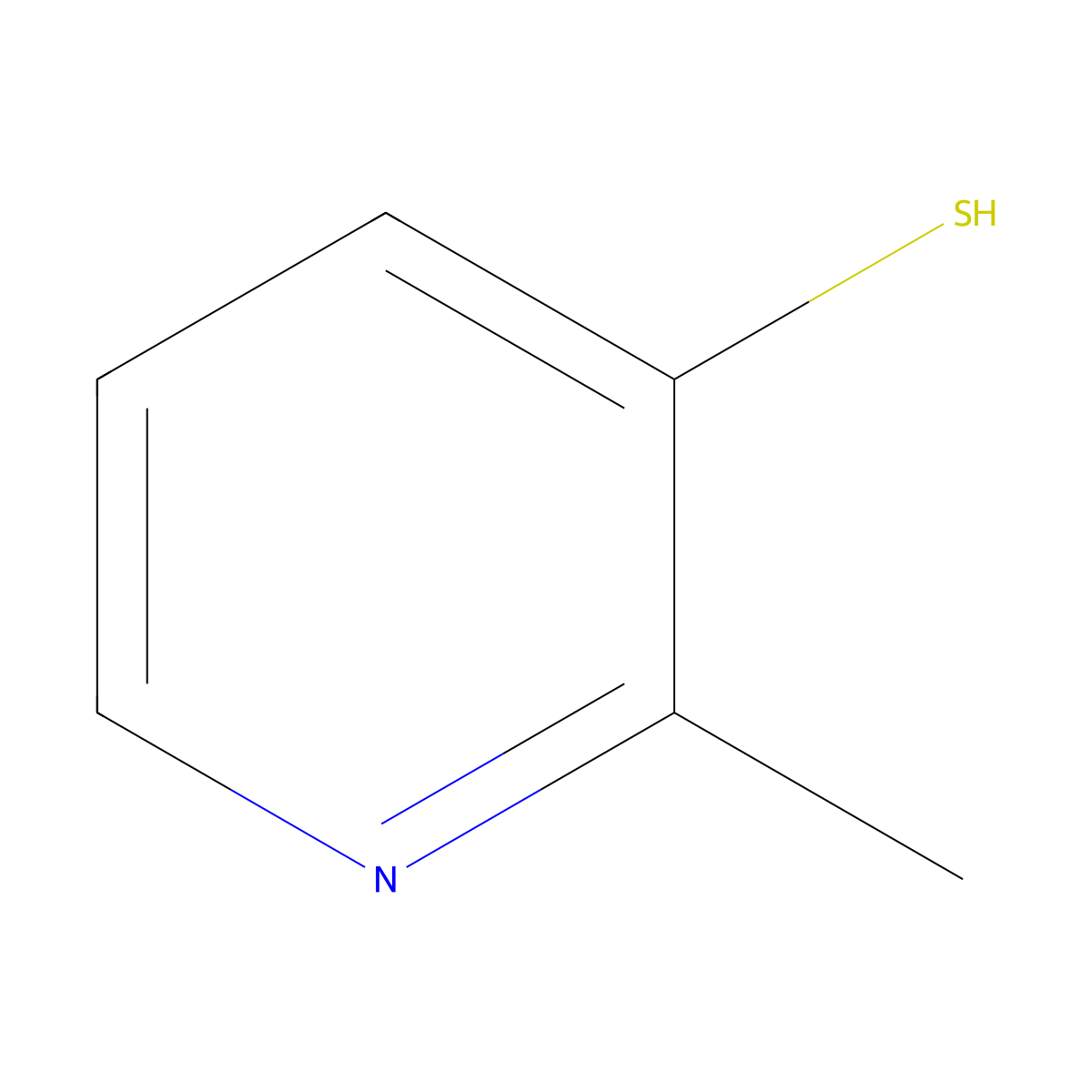 2-Methyl-3-pyridinethiol molecular structure, CAS 762272-47-9
