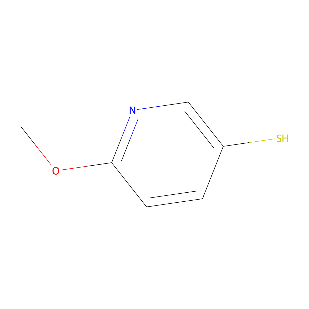 6-Methoxypyridine-3-thiol molecular structure, CAS 762272-63-9