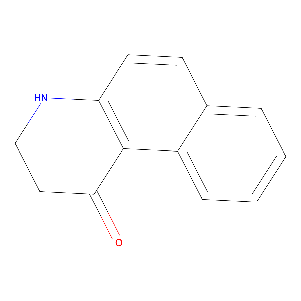 3,4-dihydrobenzo[f]quinolin-1(2H)-one molecular structure, CAS 76228-07-4