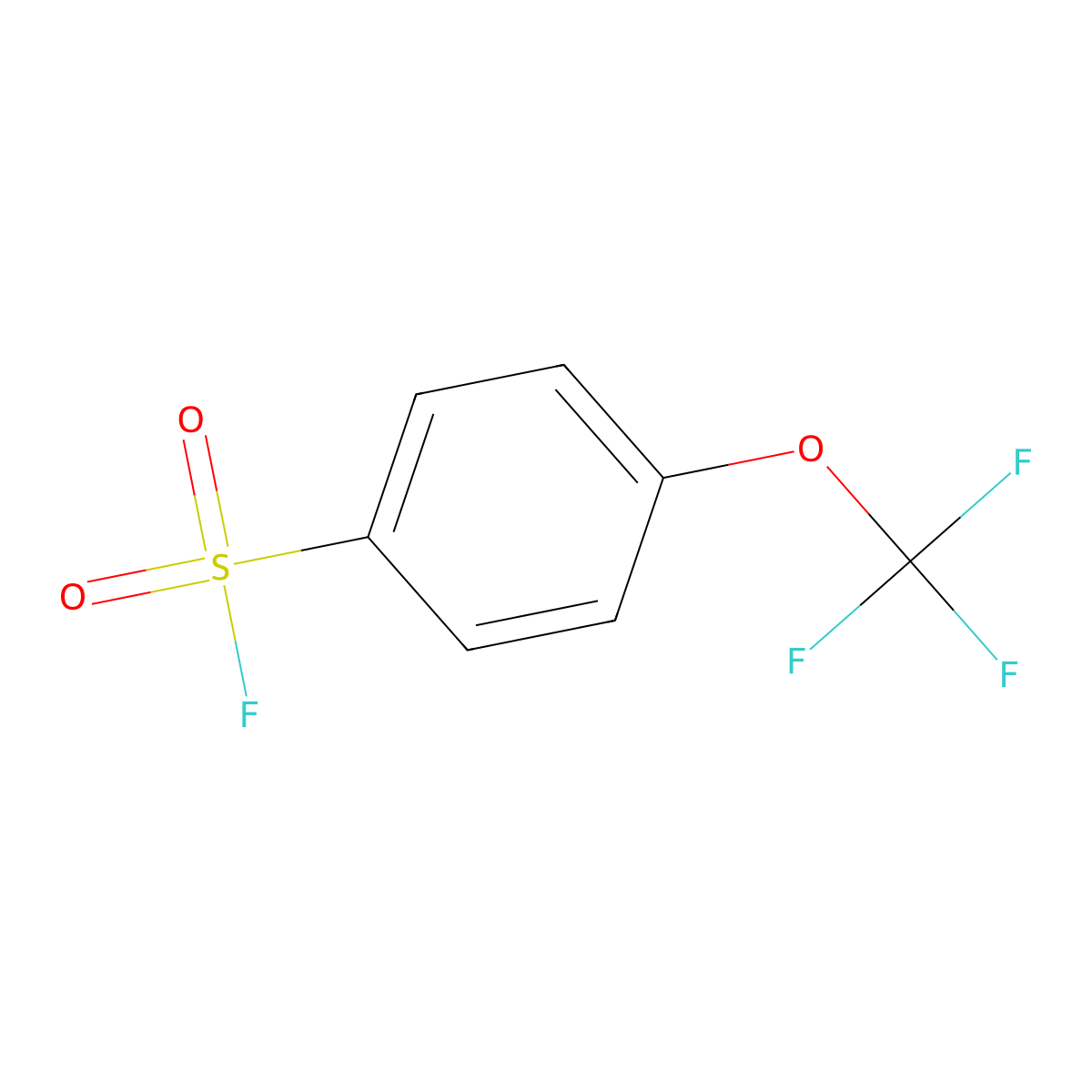 4-(Trifluoromethoxy)benzene-1-sulfonyl fluoride molecular structure, CAS 762294-76-8