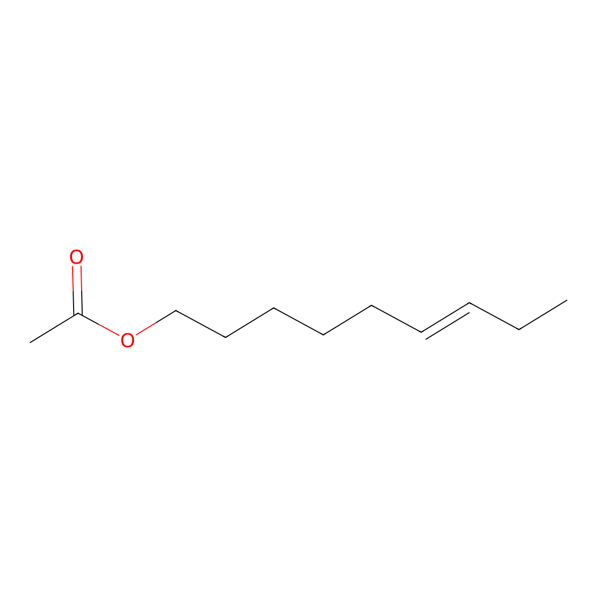 6-Nonenyl acetate, (6Z)- molecular structure, CAS 76238-22-7