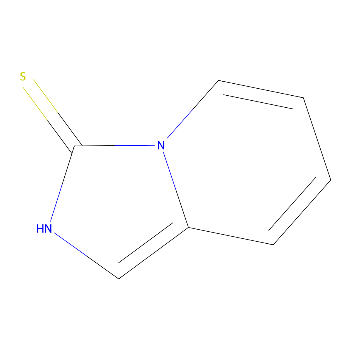 Imidazo(1,5-a)pyridine-3-thiol molecular structure, CAS 76259-00-2