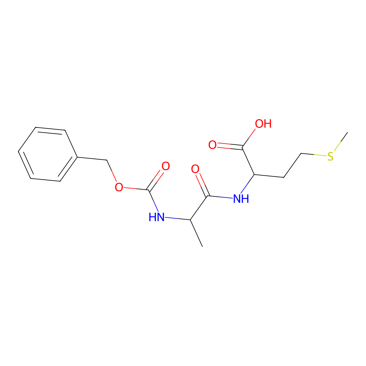 Z-Ala-met-OH molecular structure, CAS 76264-05-6