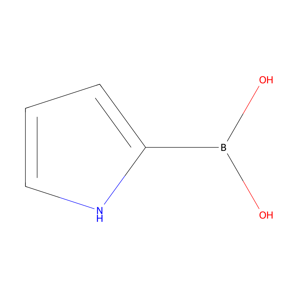 2-Pyrrolylboronic acid molecular structure, CAS 763120-43-0