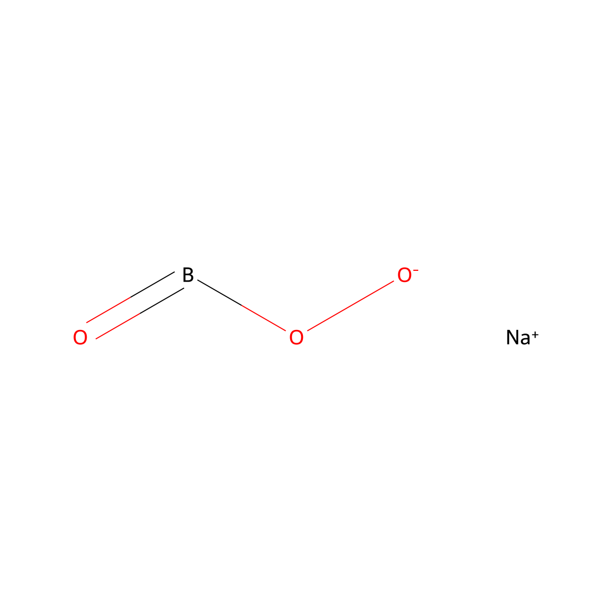 Sodium Perborate molecular structure, CAS 7632-04-4