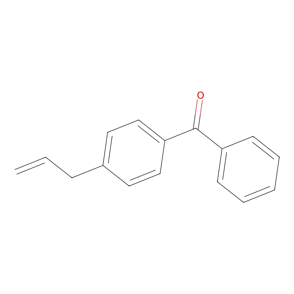 Phenyl[4-(prop-2-en-1-yl)phenyl]methanone molecular structure, CAS 76385-38-1