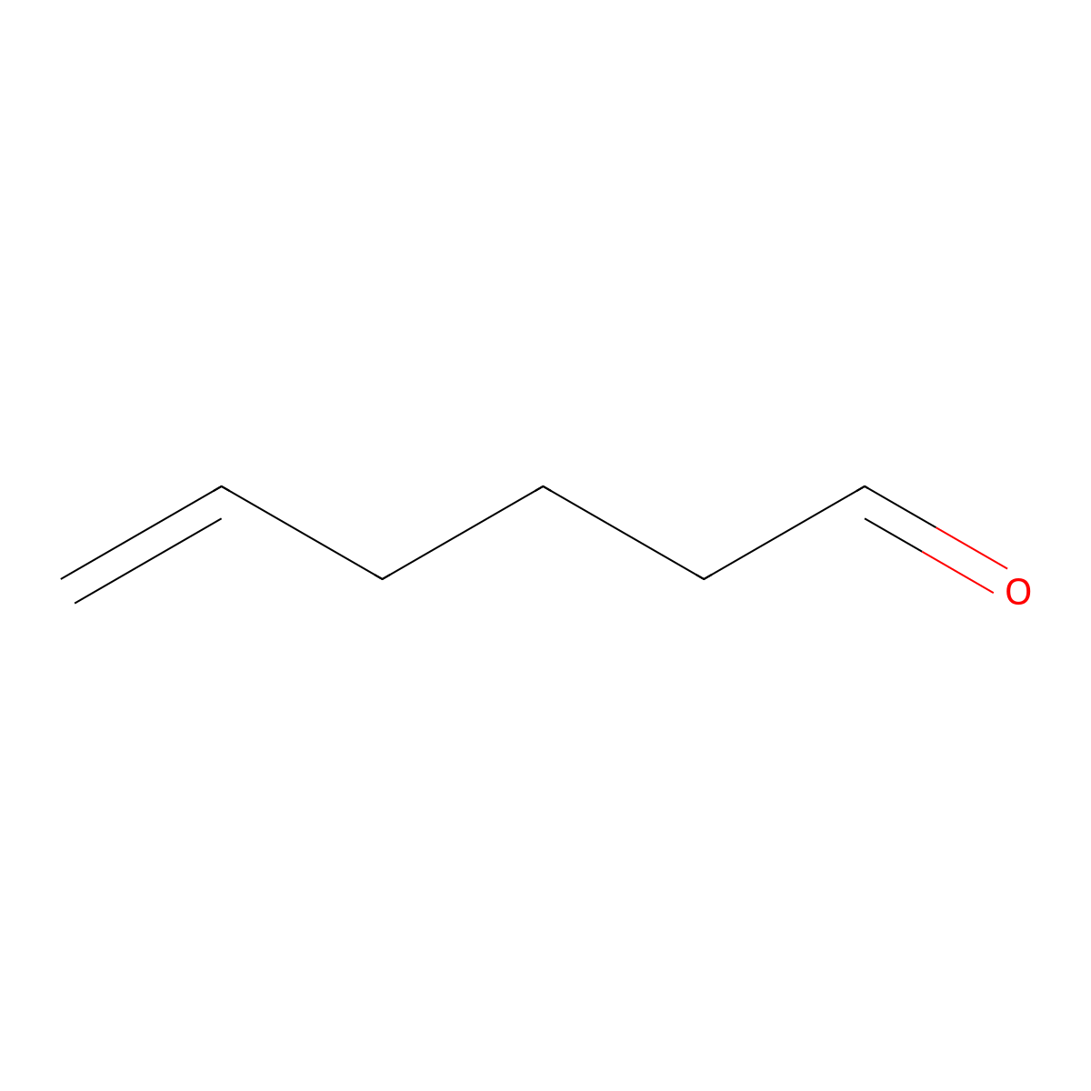 5-Hexenal molecular structure, CAS 764-59-0