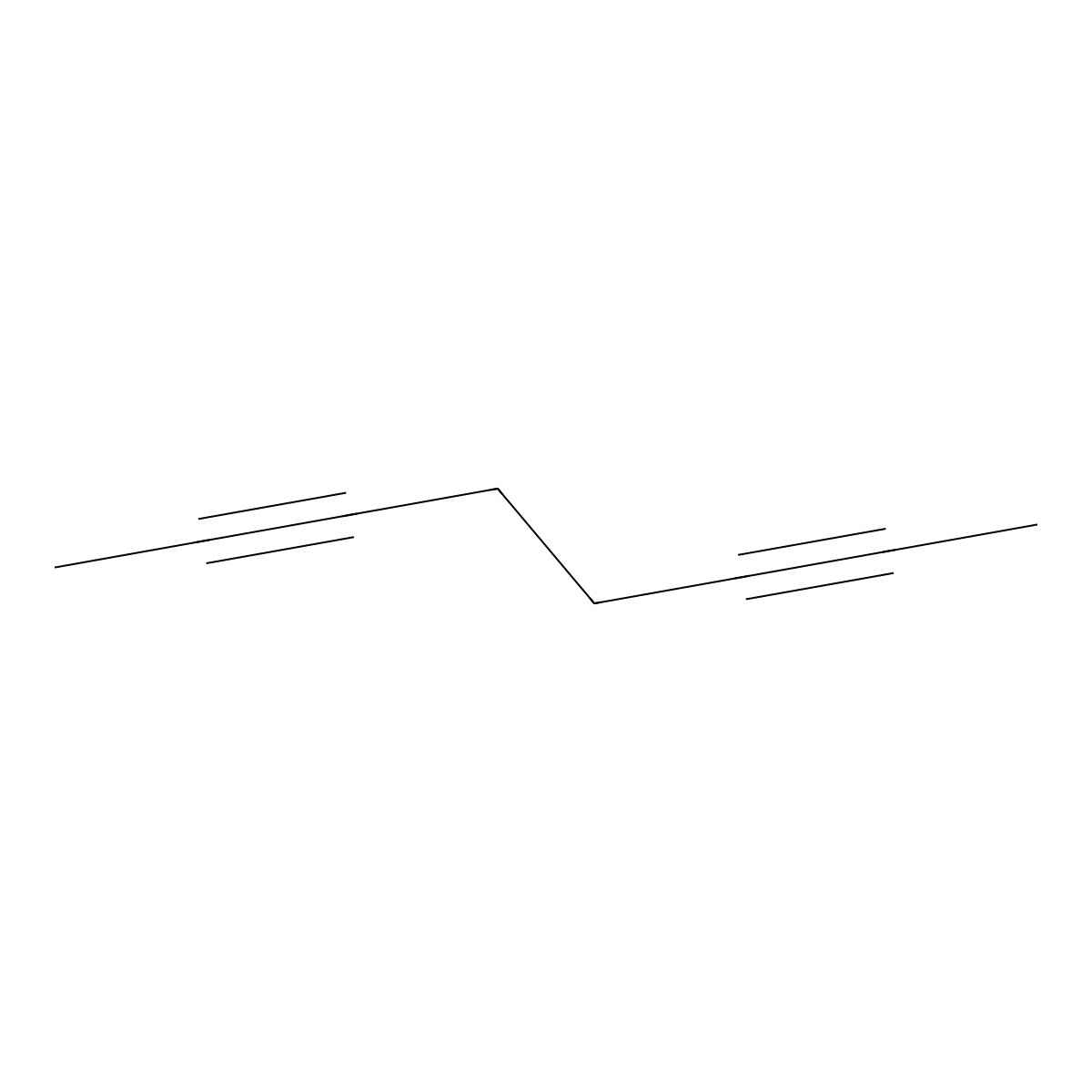 2,6-Octadiyne molecular structure, CAS 764-73-8