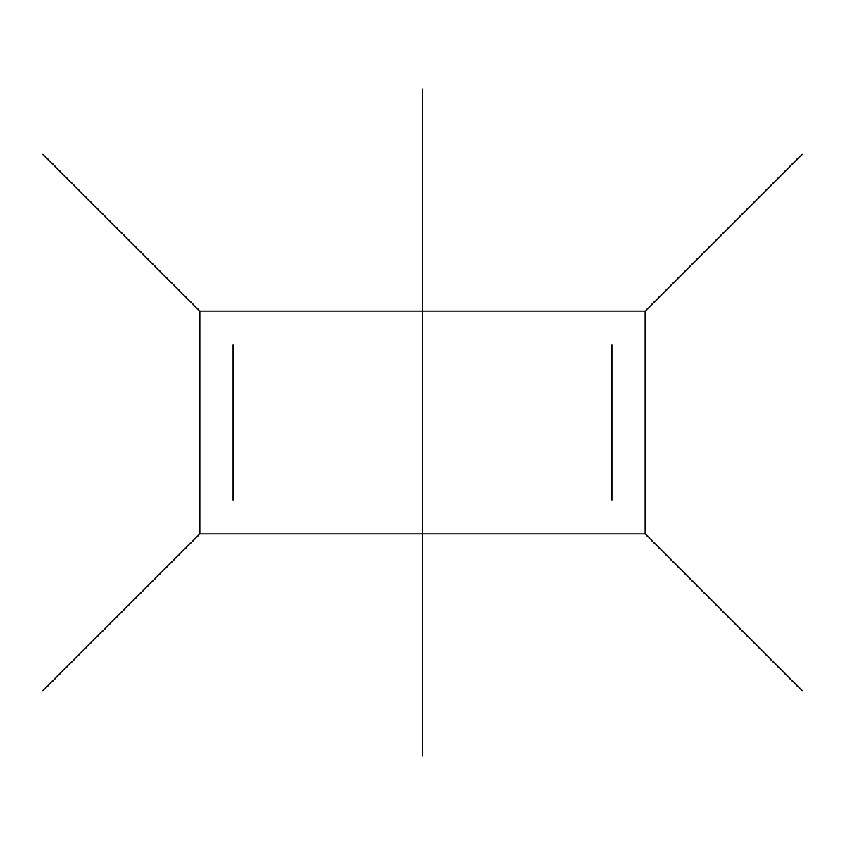 1,2,3,4,5,6-Hexamethylbicyclo(2,2,0)hexa-2,5-diene molecular structure, CAS 7641-77-2
