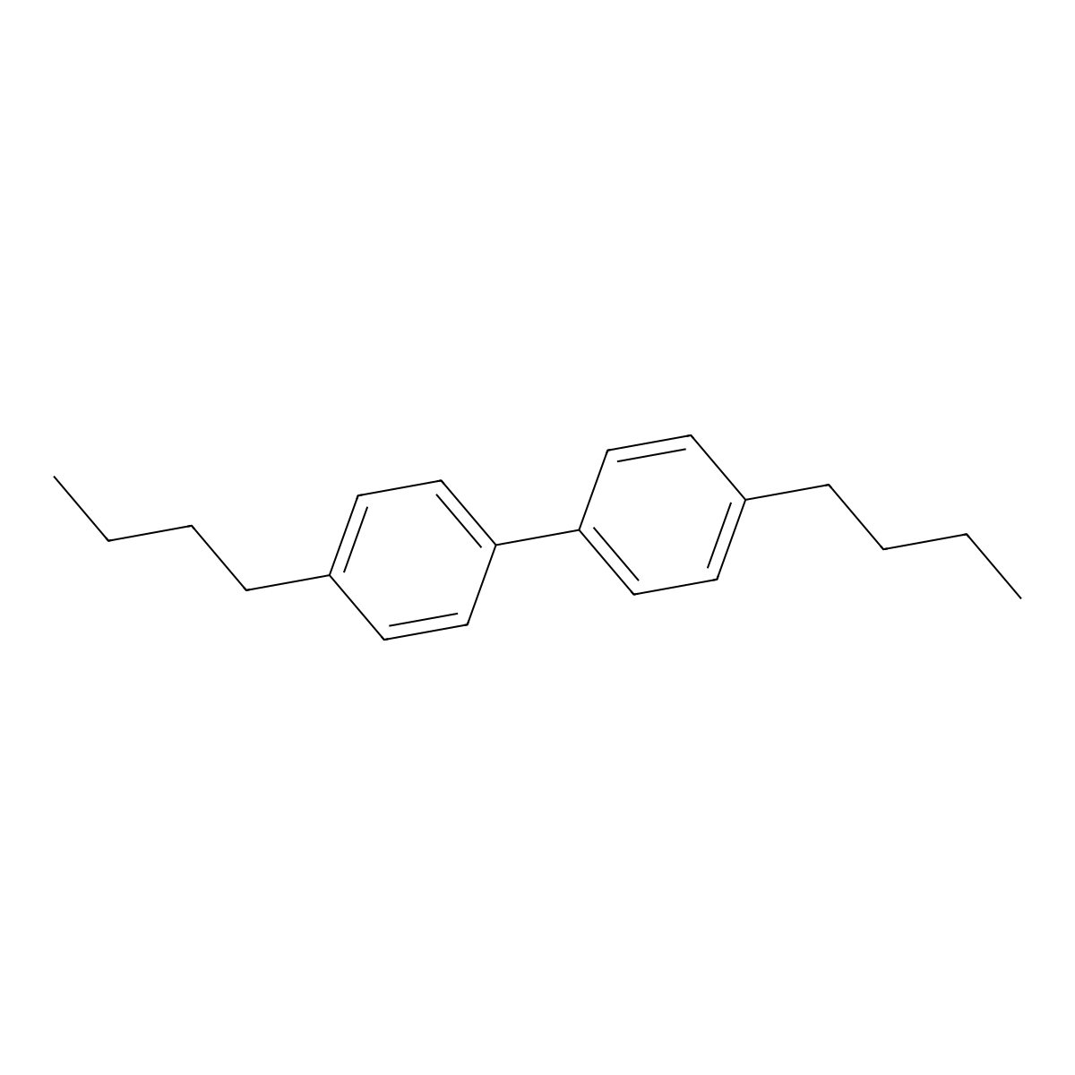 4,4'-Dibutyl-1,1'-biphenyl molecular structure, CAS 7641-81-8