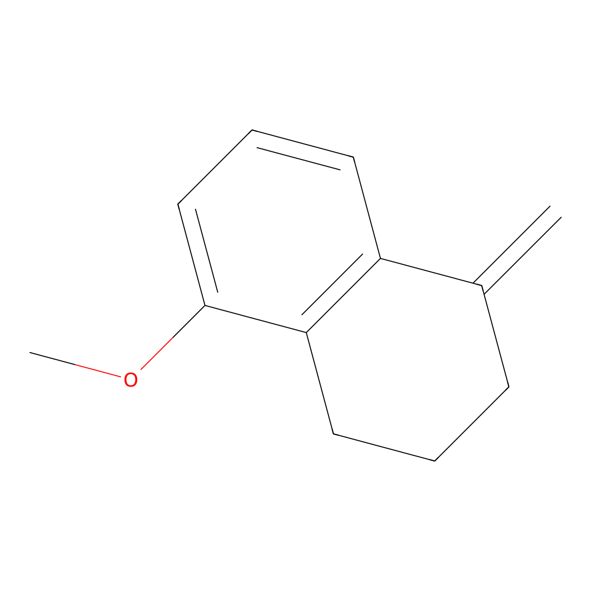 5-Methoxy-1-methylene-1,2,3,4-tetrahydronaphthalene molecular structure, CAS 76413-98-4