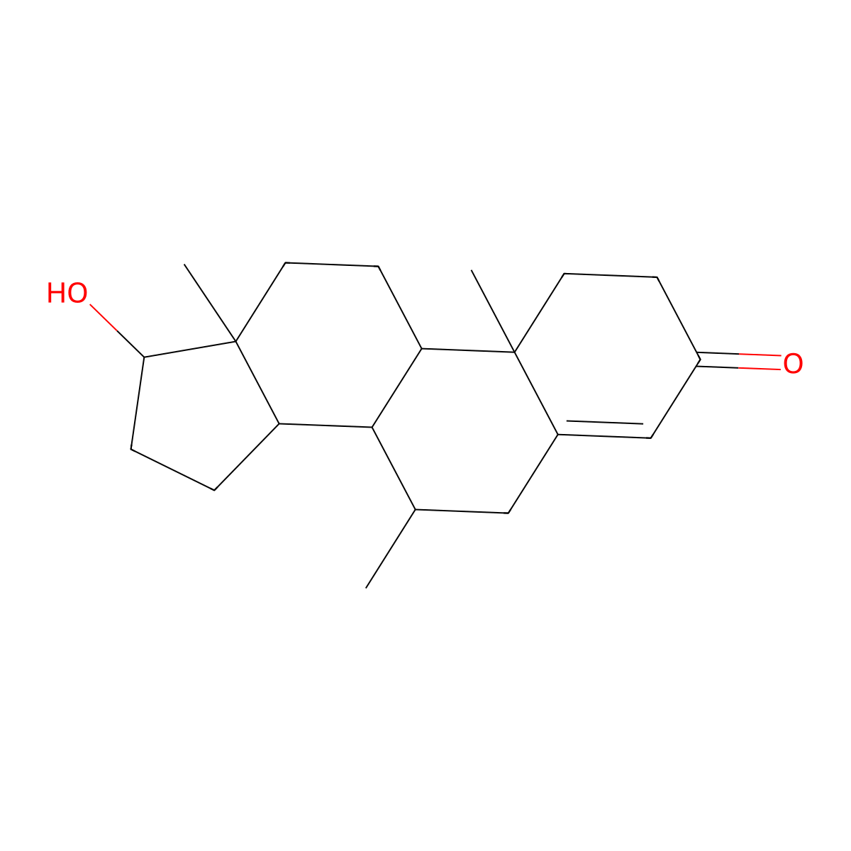 7alpha-Methyltestosterone molecular structure, CAS 7642-58-2