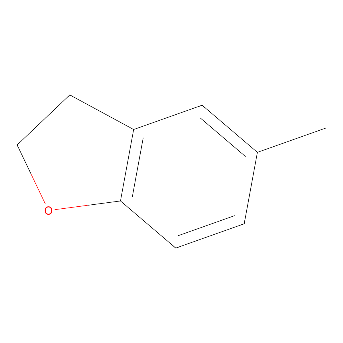 5-Methyl-2,3-dihydro-1-benzofuran molecular structure, CAS 76429-68-0