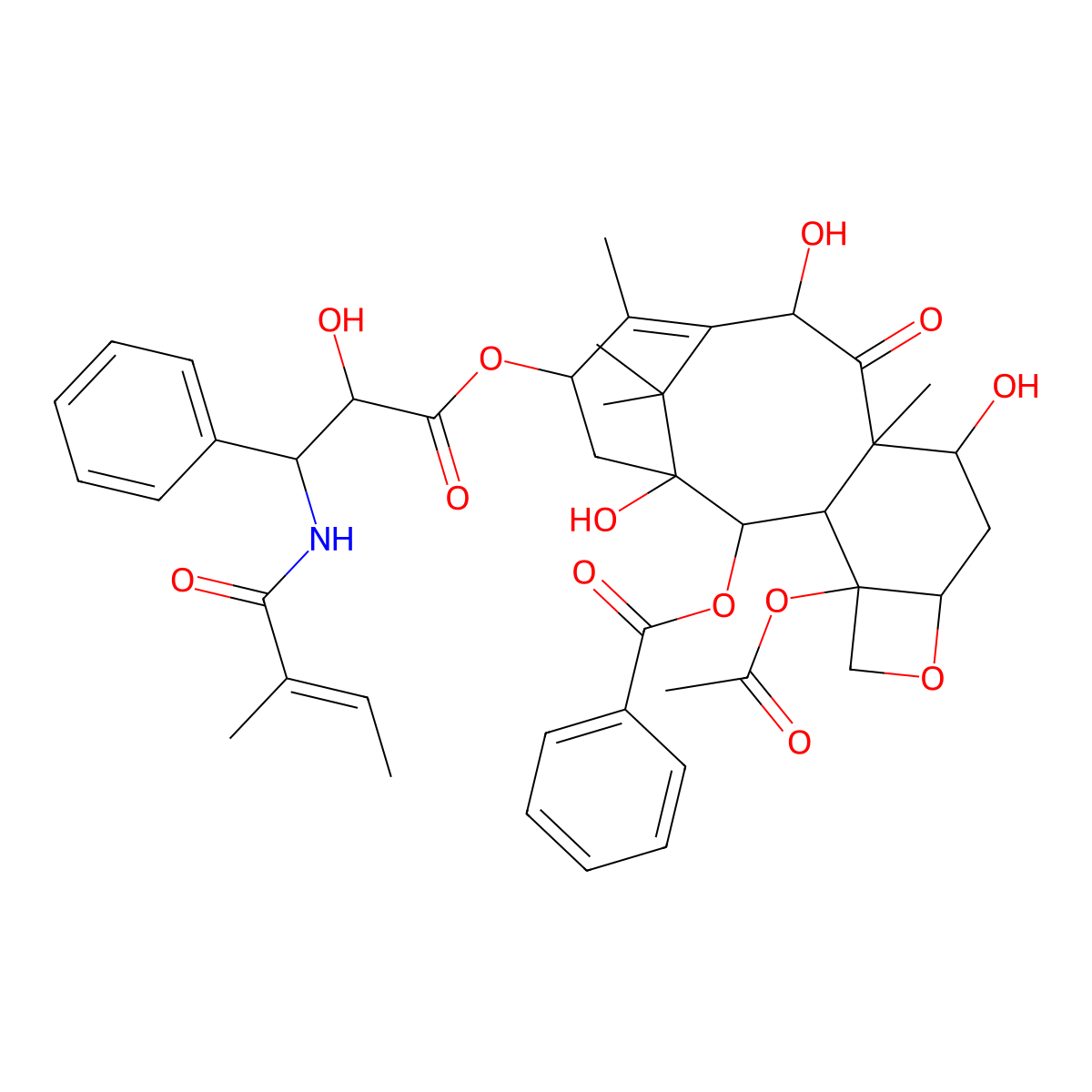 10-Deacetylcephalomannine molecular structure, CAS 76429-85-1