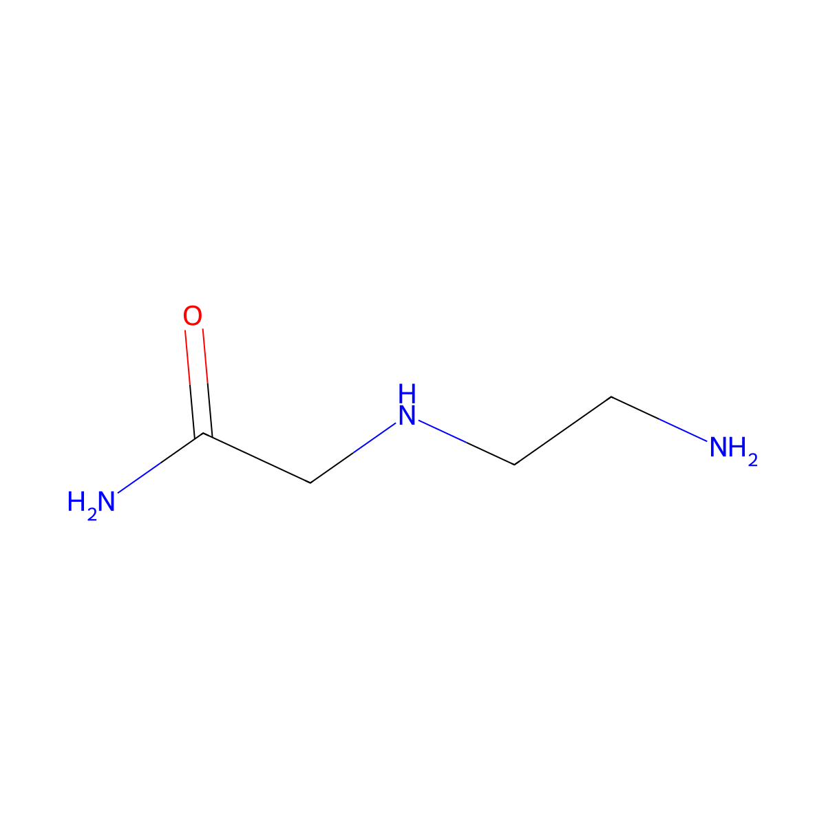 2-[(2-Aminoethyl)amino]acetamide molecular structure, CAS 764604-49-1