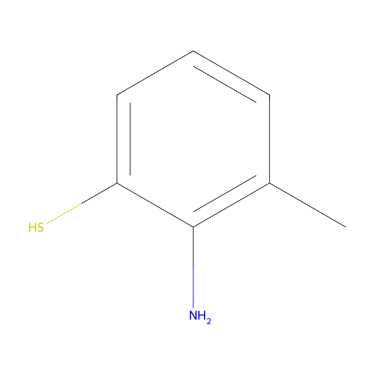 2-Amino-3-methylbenzene-1-thiol molecular structure, CAS 76462-17-4