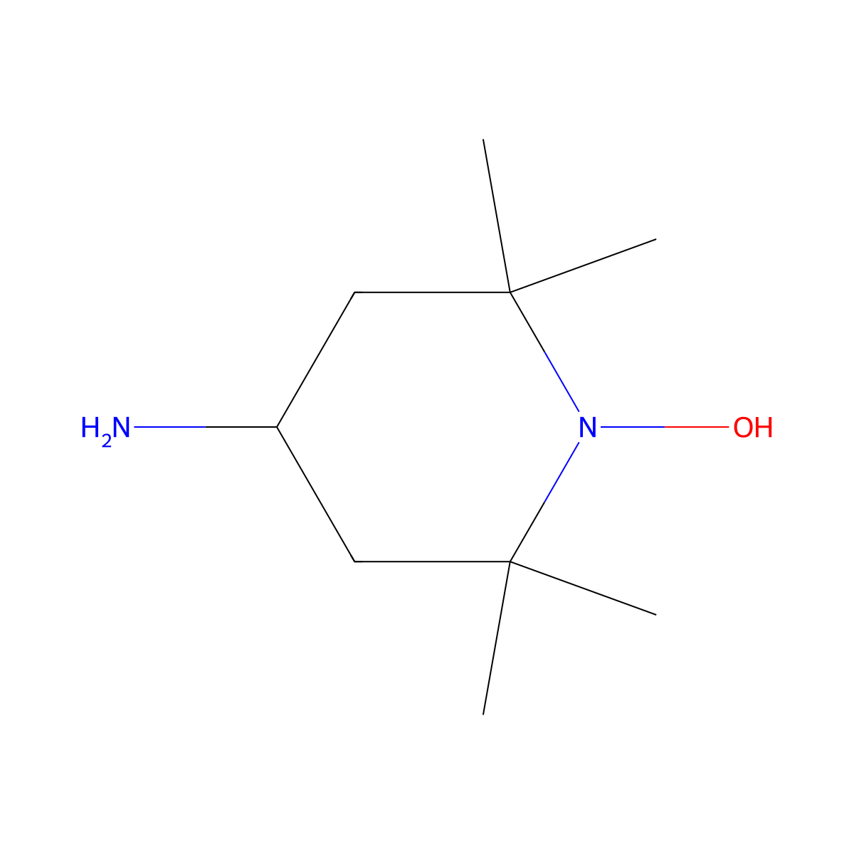 Tempamine H molecular structure, CAS 76462-91-4