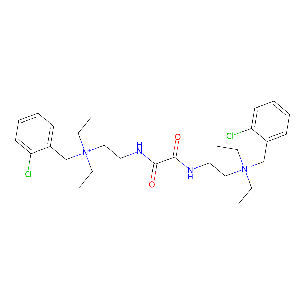 Ambenonium molecular structure, CAS 7648-98-8