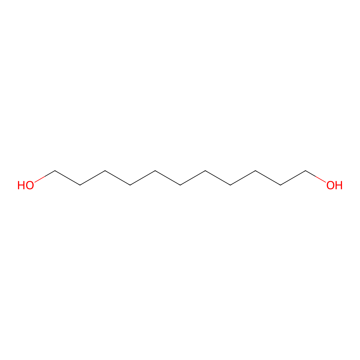 Undecane-1,11-diol molecular structure, CAS 765-04-8