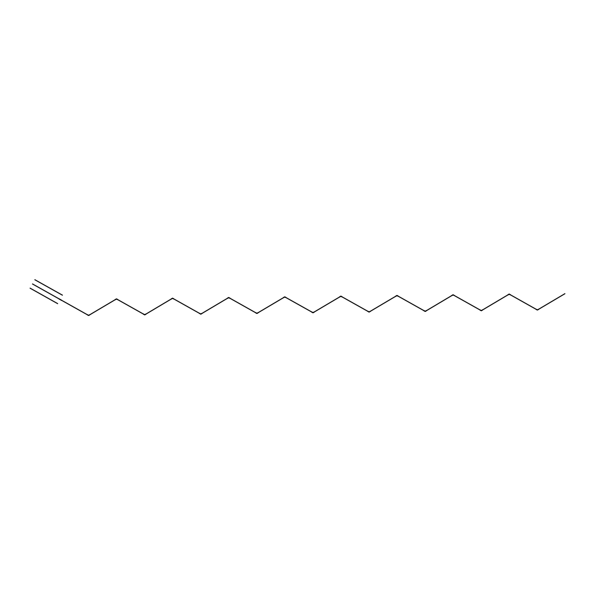 1-Eicosyne molecular structure, CAS 765-27-5