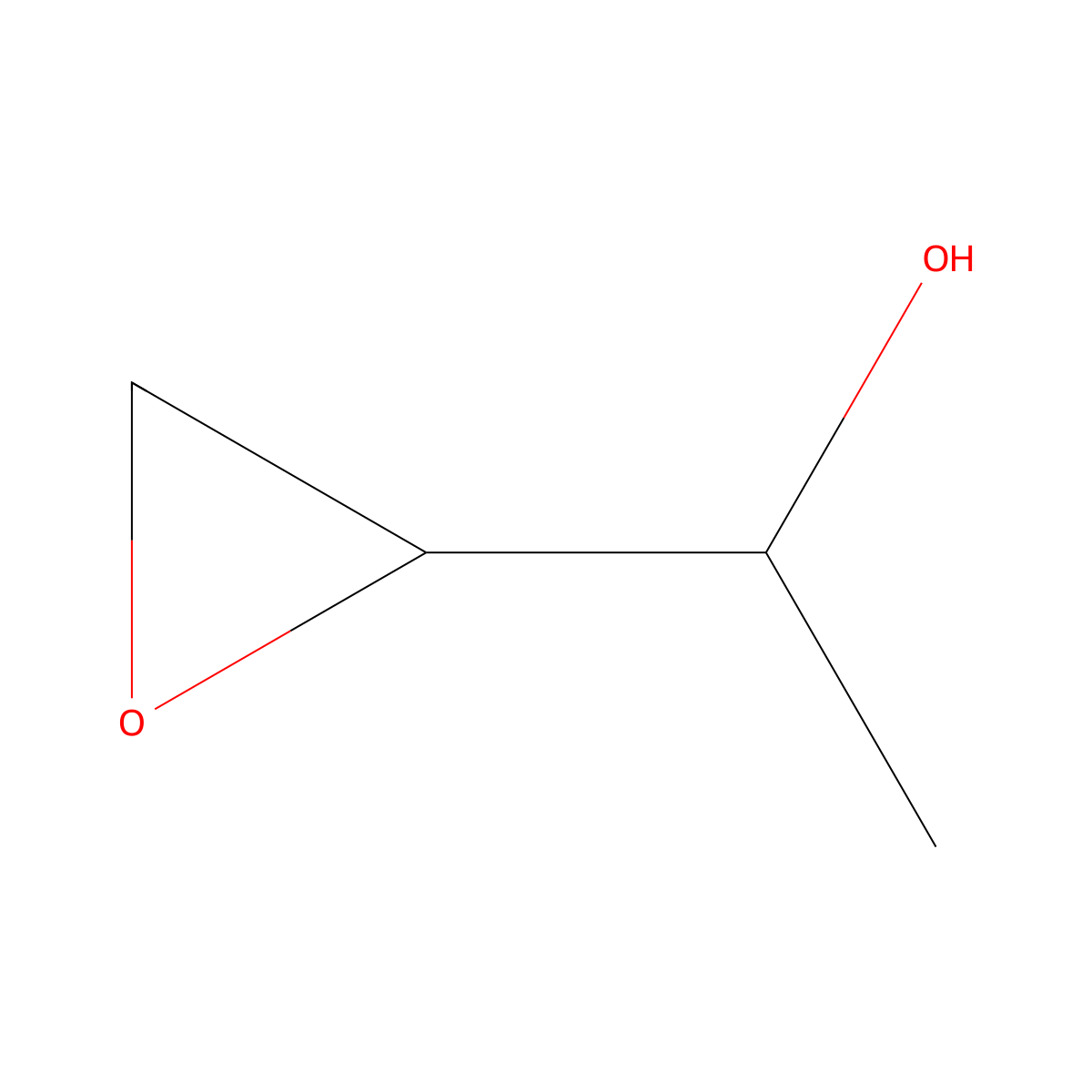 1-(Oxiran-2-yl)ethan-1-ol molecular structure, CAS 765-44-6