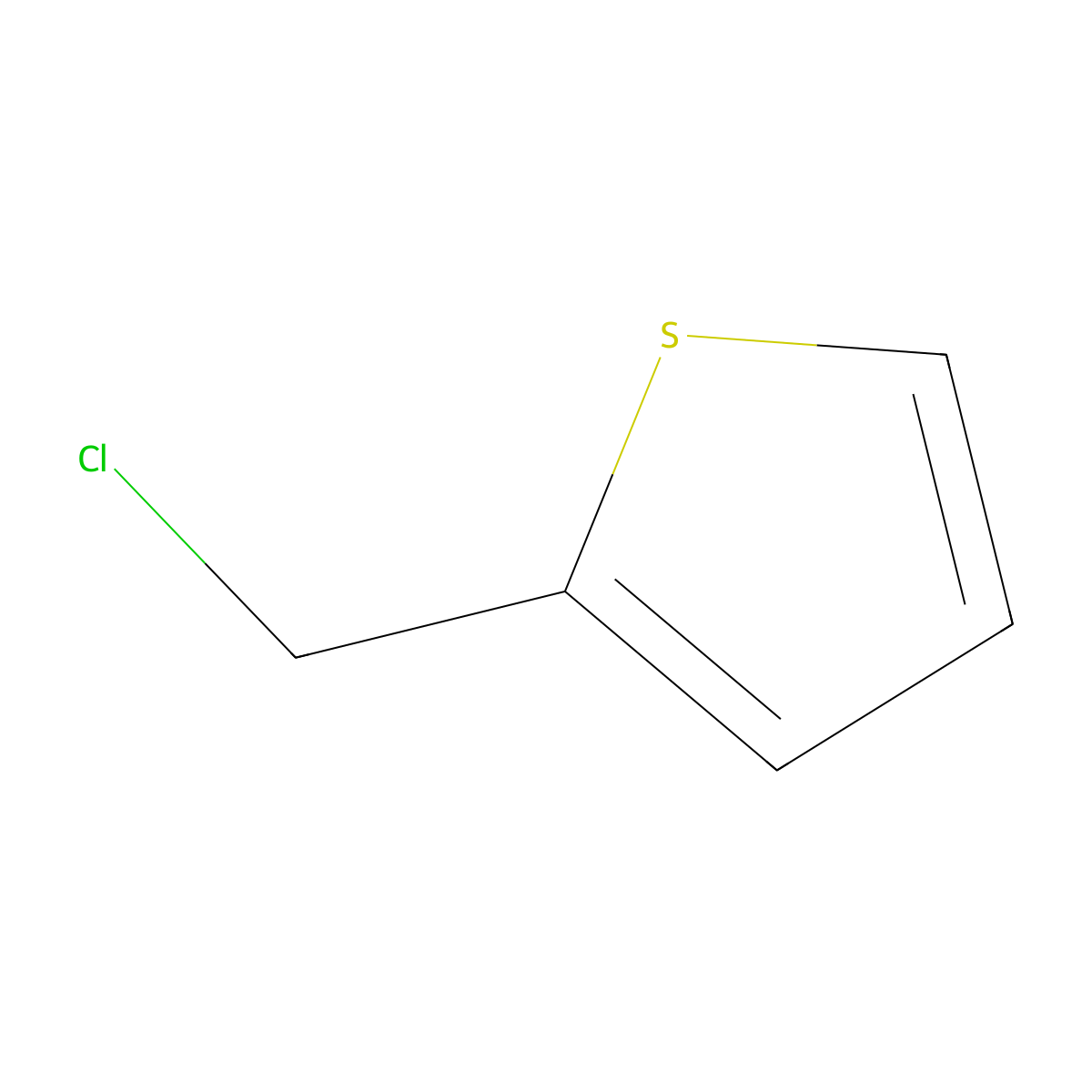 2-(Chloromethyl)thiophene molecular structure, CAS 765-50-4