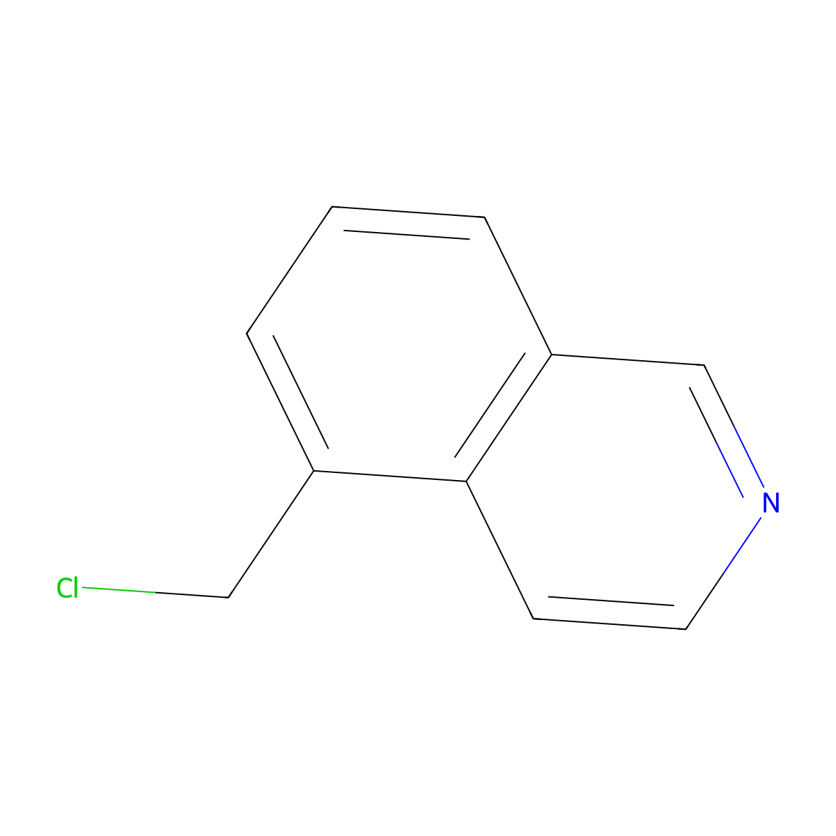 5-(Chloromethyl)isoquinoline molecular structure, CAS 76518-58-6