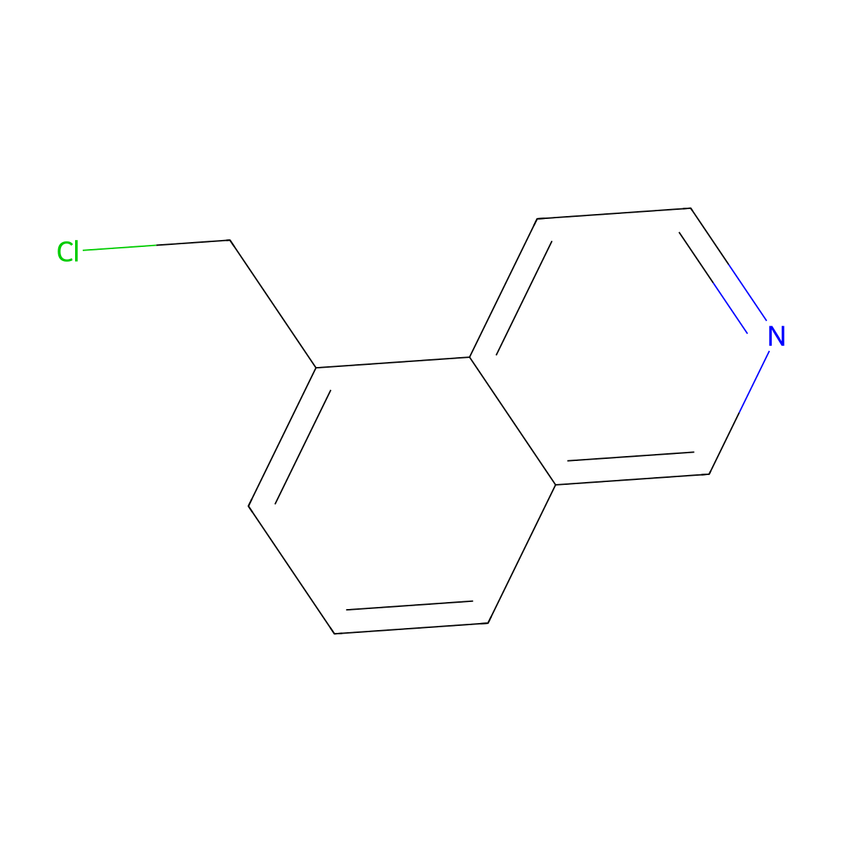 5-(Chloromethyl)isoquinoline molecular structure, CAS 76518-58-6