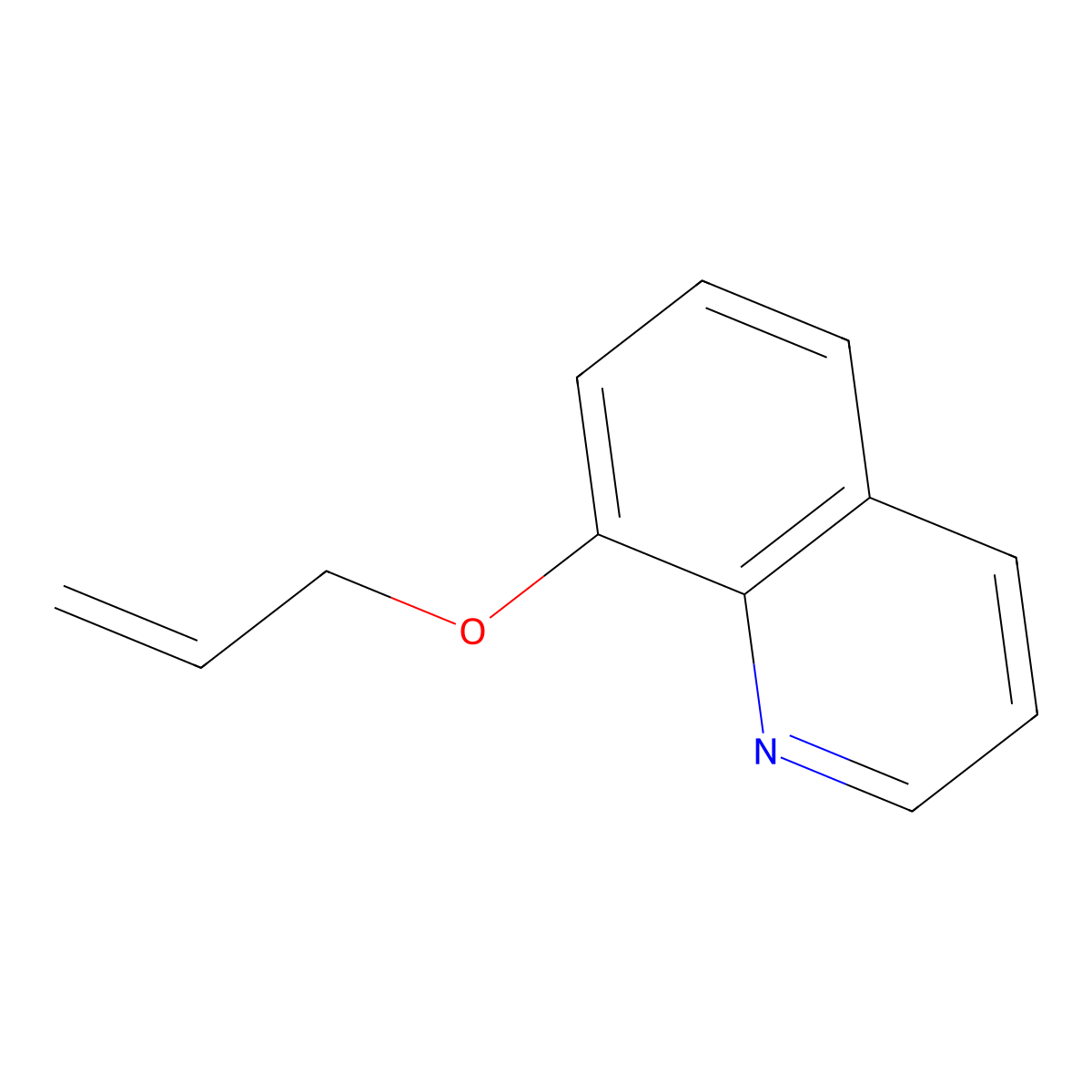 8-Allyloxyquinoline molecular structure, CAS 7652-26-8