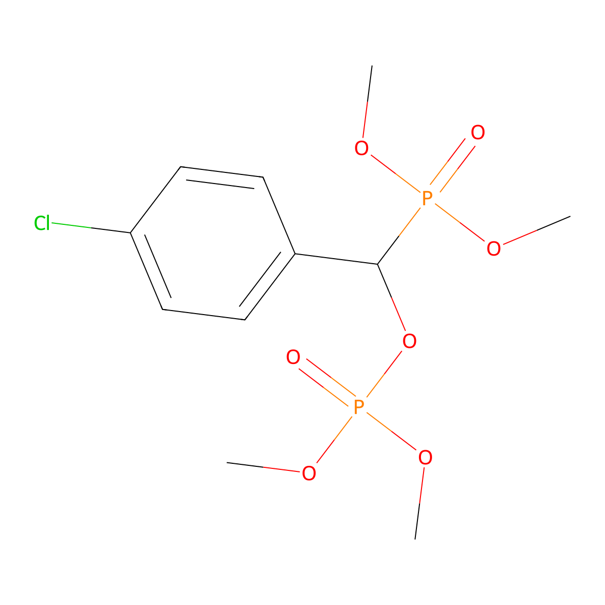 Mifobate molecular structure, CAS 76541-72-5