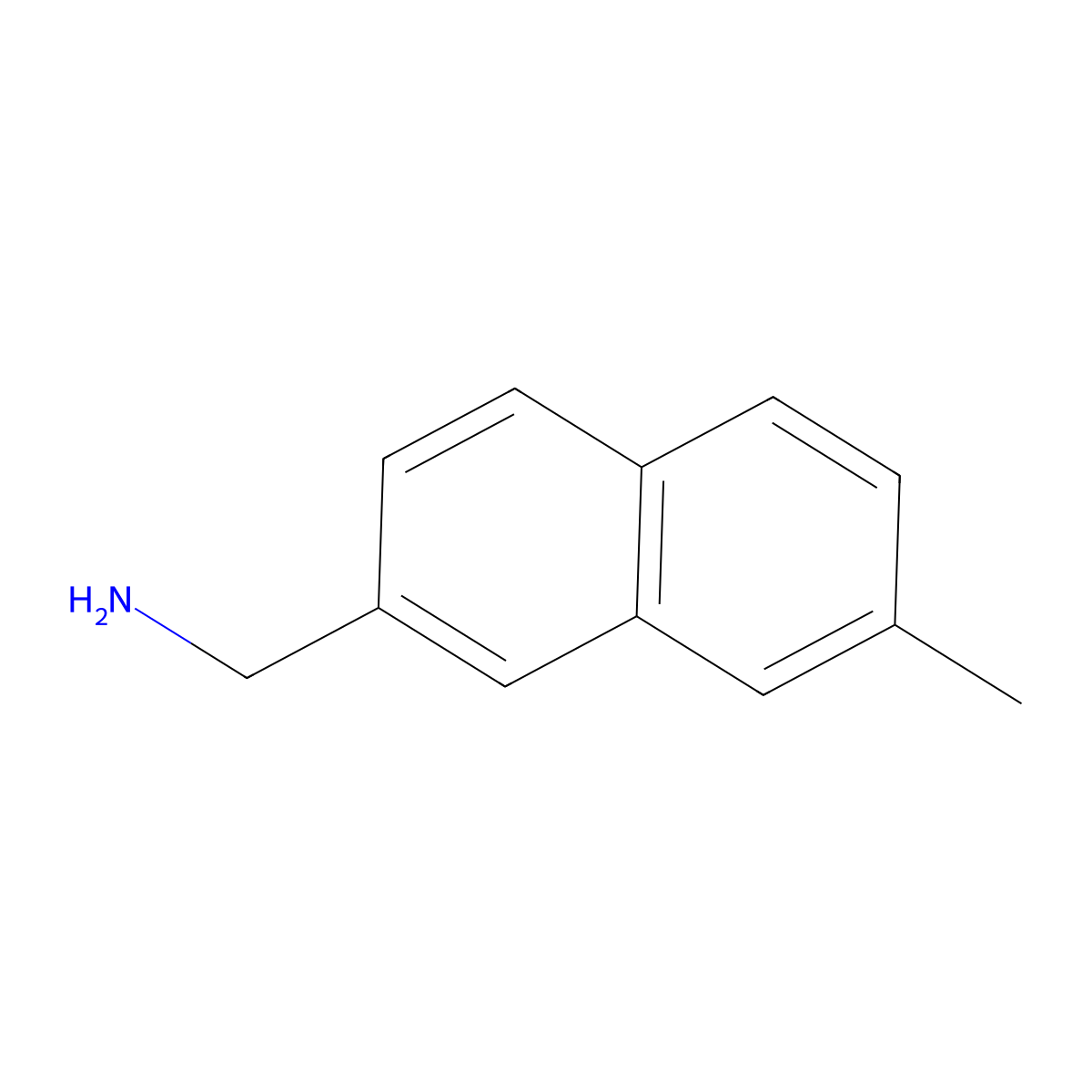 2-(Aminomethyl)-7-methylnaphthalene molecular structure, CAS 765899-93-2