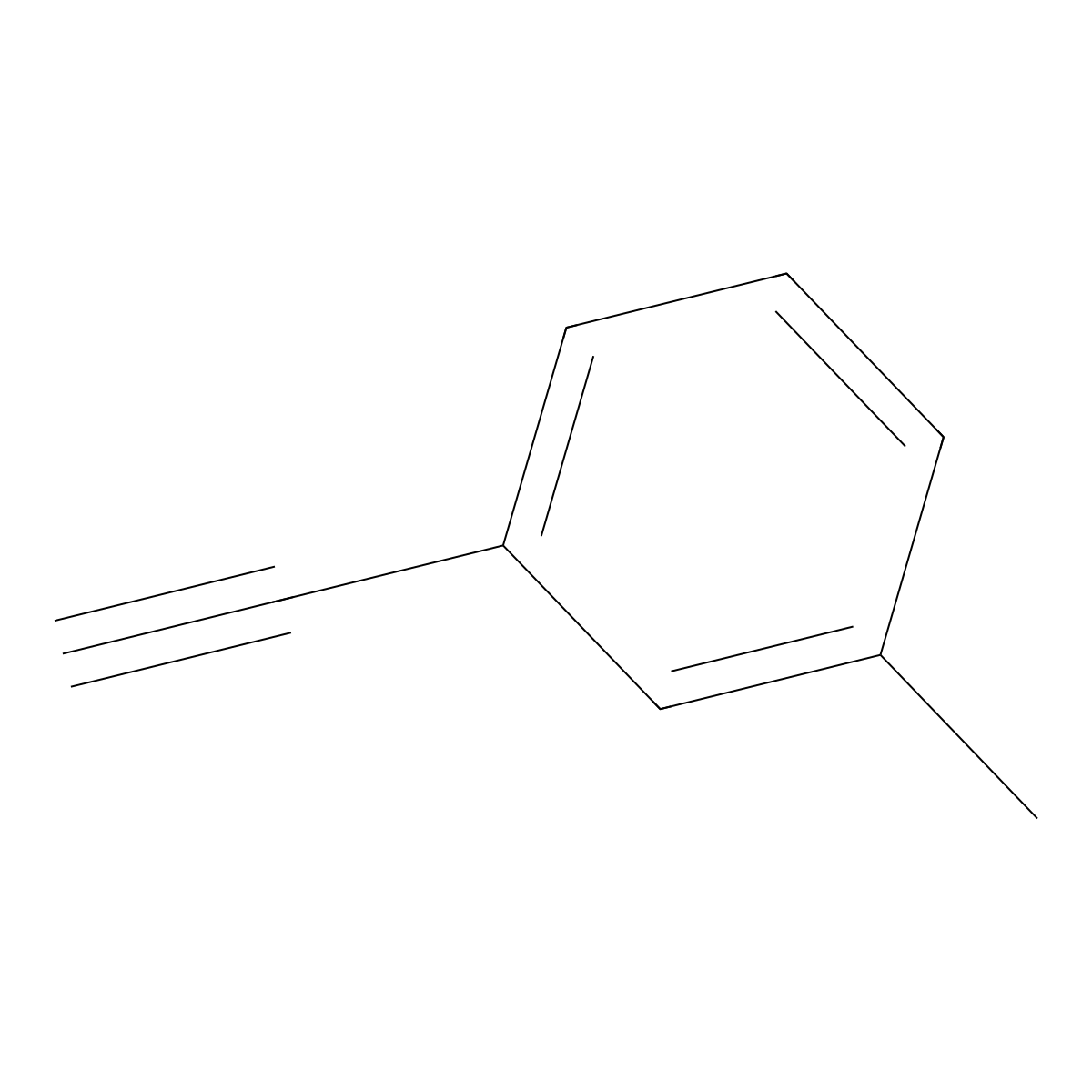 3-Methylphenylacetylene molecular structure, CAS 766-82-5