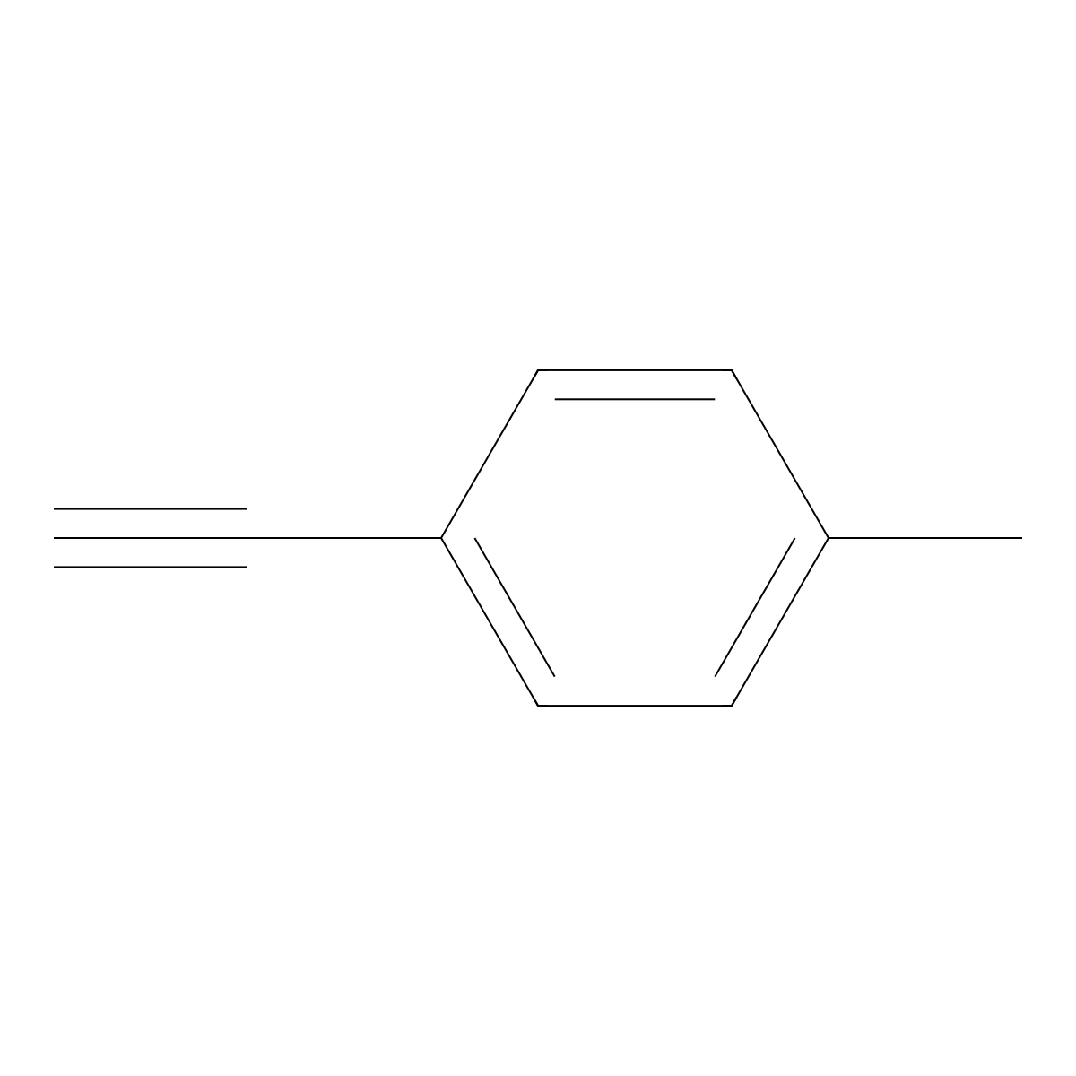 p-Ethynyltoluene molecular structure, CAS 766-97-2