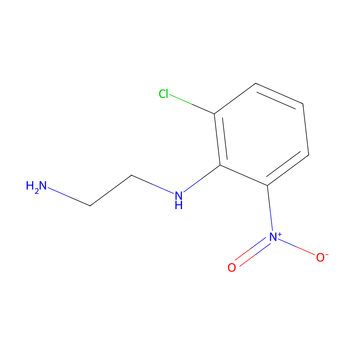 (2-Aminoethyl)(6-chloro-2-nitrophenyl)amine molecular structure, CAS 766497-20-5