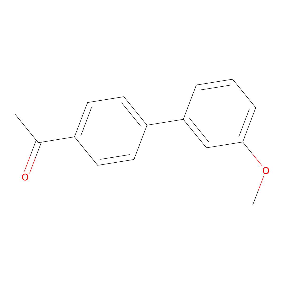 1-(3'-Methoxy[1,1'-biphenyl]-4-yl)ethanone molecular structure, CAS 76650-30-1