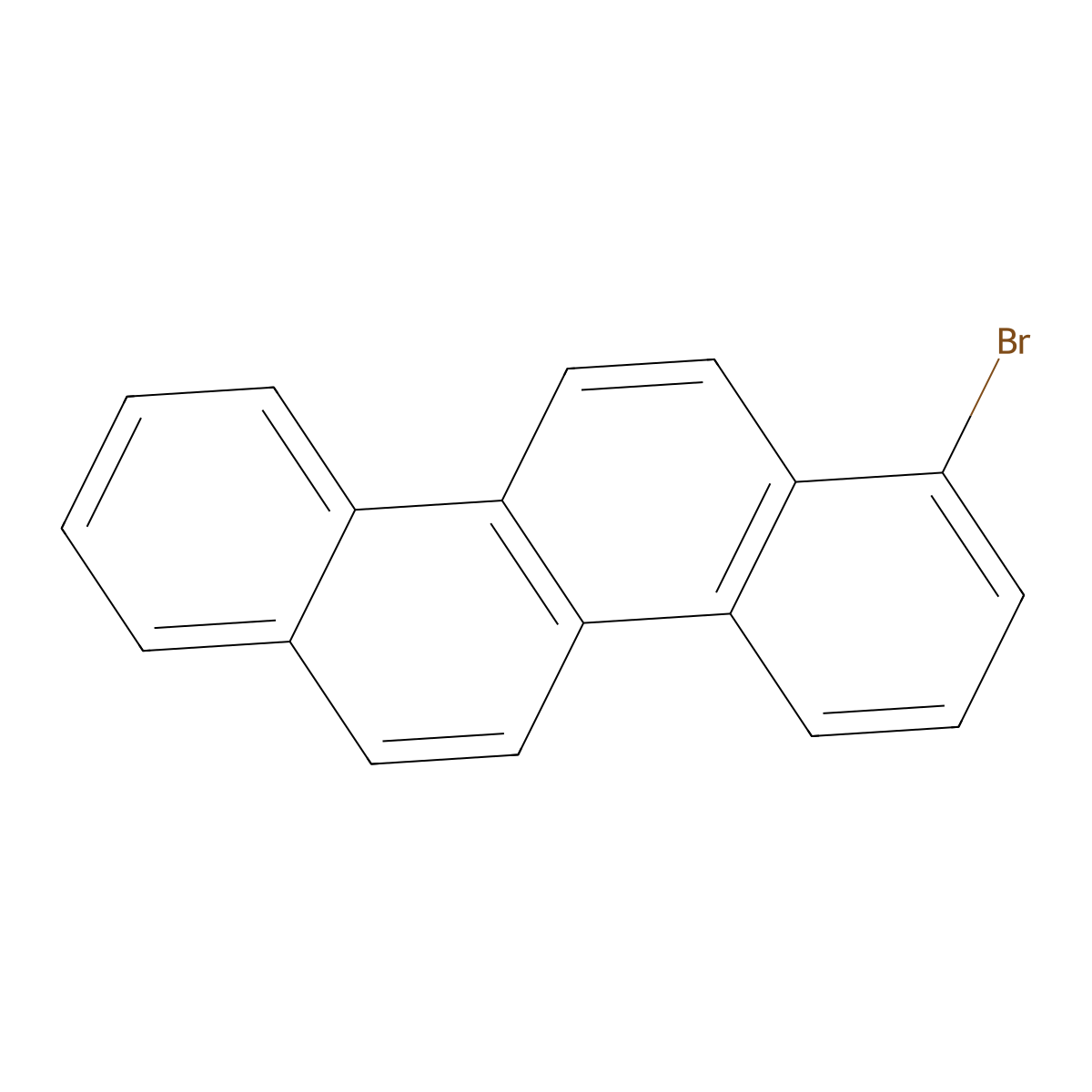 1-Bromochrysene molecular structure, CAS 76670-38-7