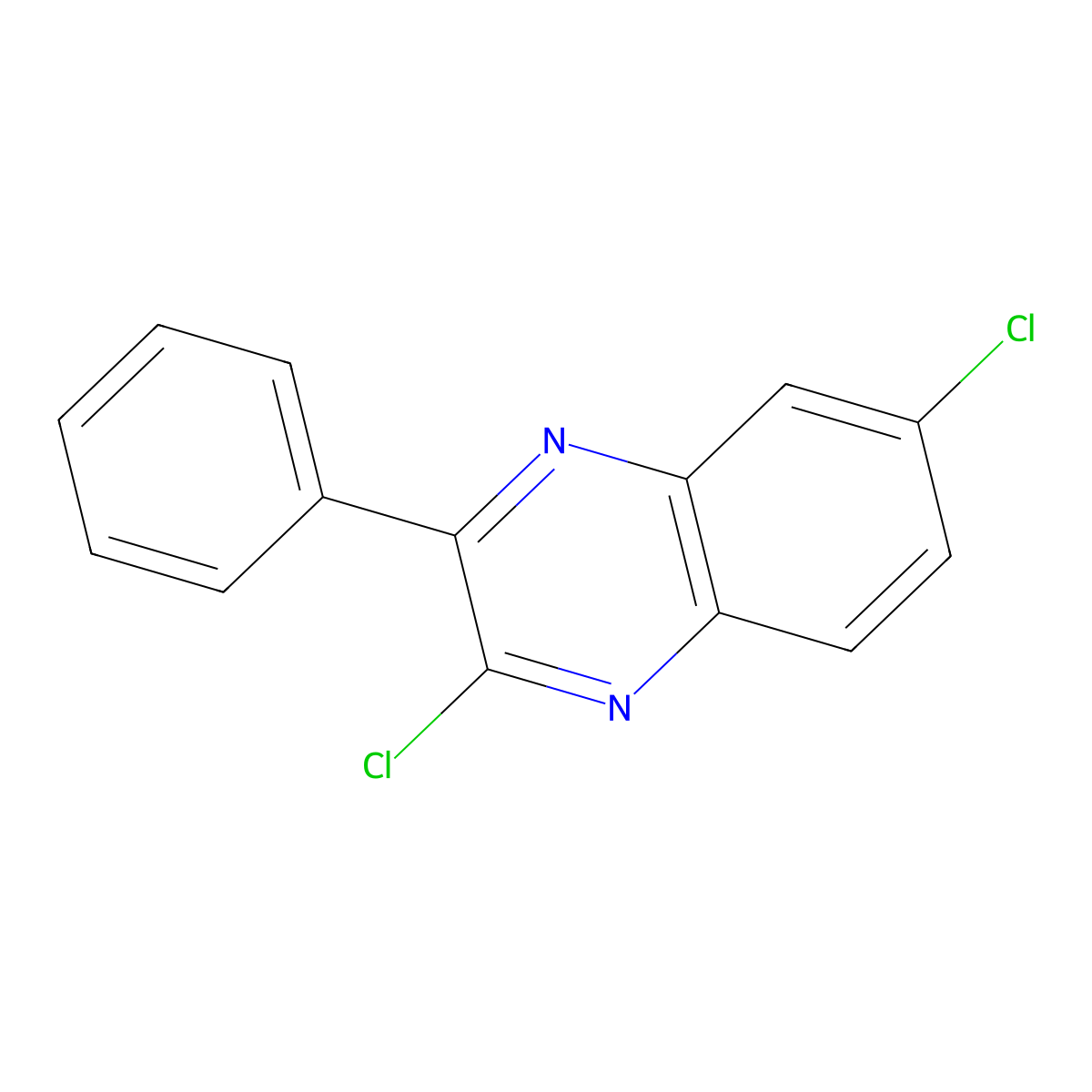 2,6-Dichloro-3-phenylquinoxaline molecular structure, CAS 76672-25-8