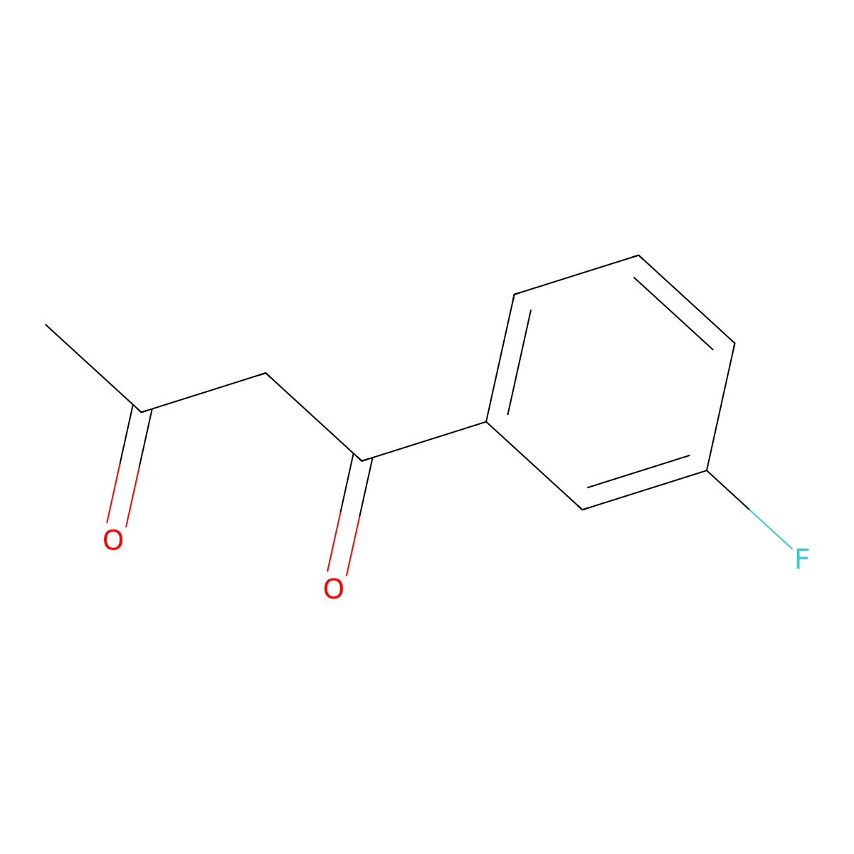 1-(3-Fluorophenyl)butane-1,3-dione molecular structure, CAS 76691-35-5