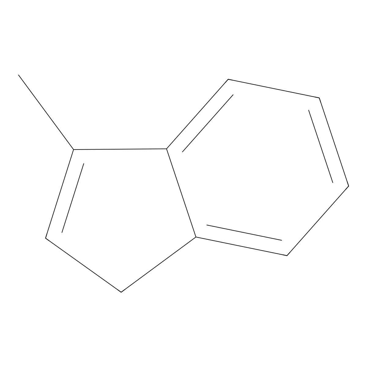 3-Methylindene molecular structure, CAS 767-60-2