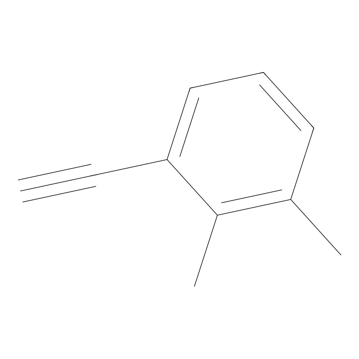 1-Ethynyl-2,3-dimethylbenzene molecular structure, CAS 767-87-3