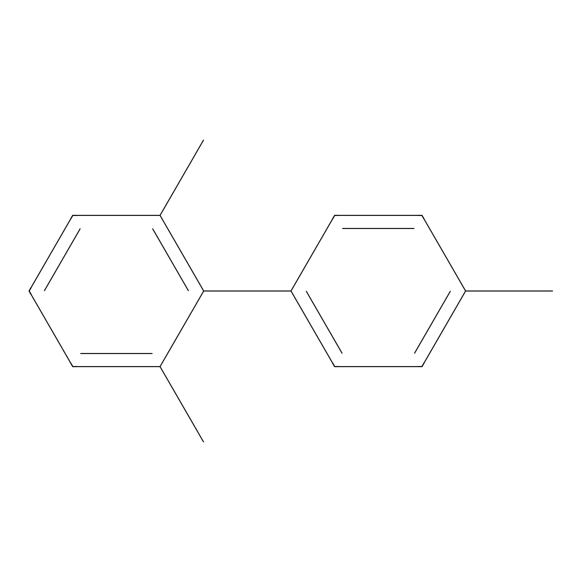 2,4',6-Trimethyl-1,1'-biphenyl molecular structure, CAS 76708-76-4