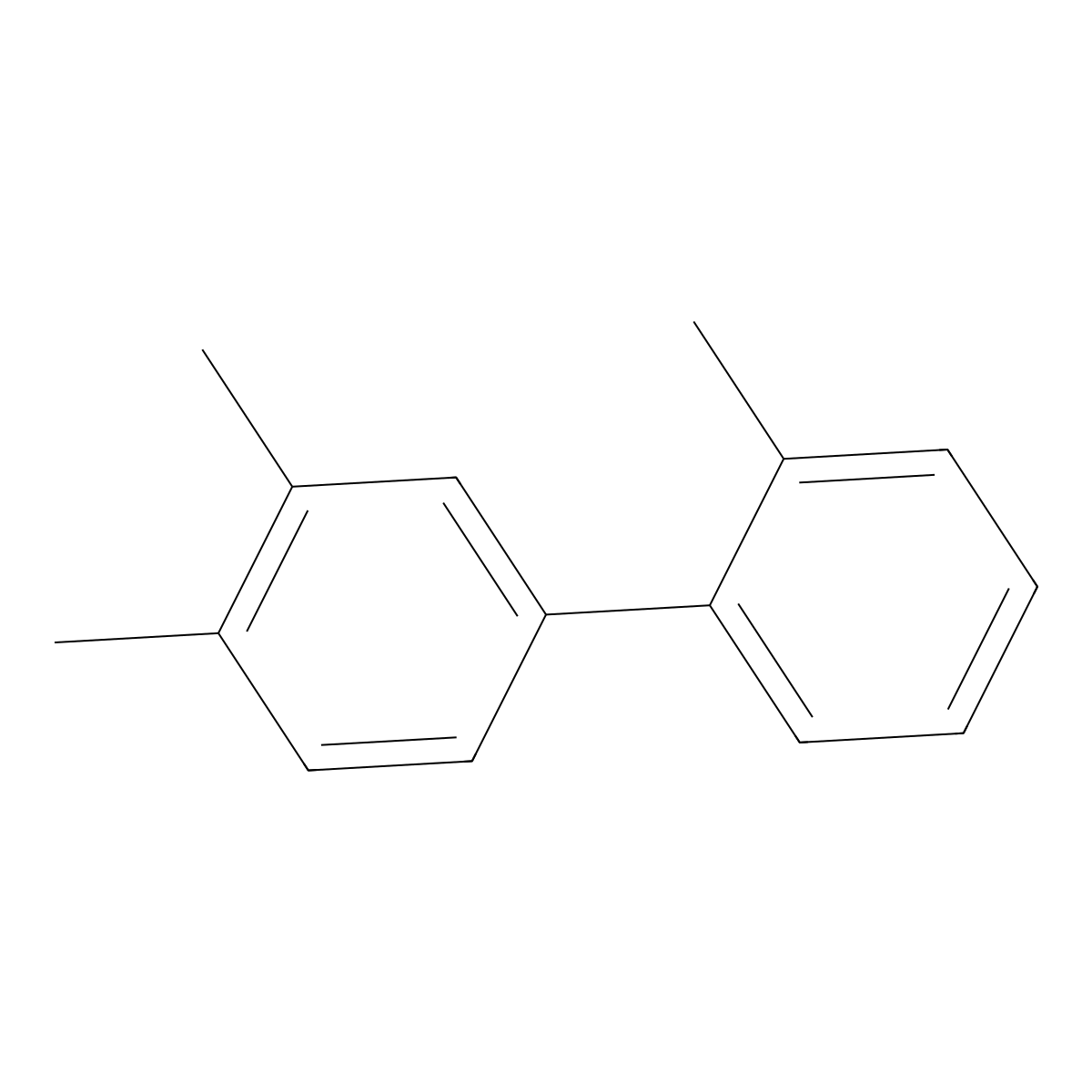 2,3',4'-Trimethyl-1,1'-biphenyl molecular structure, CAS 76708-81-1