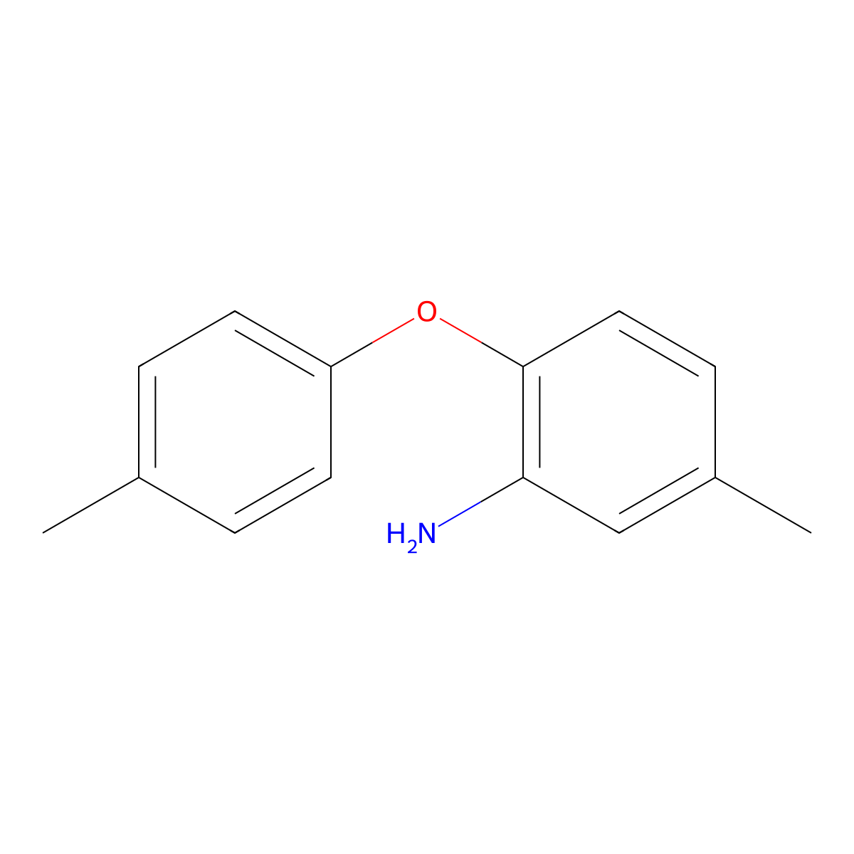 5-Methyl-2-(4-methylphenoxy)aniline molecular structure, CAS 767222-91-3