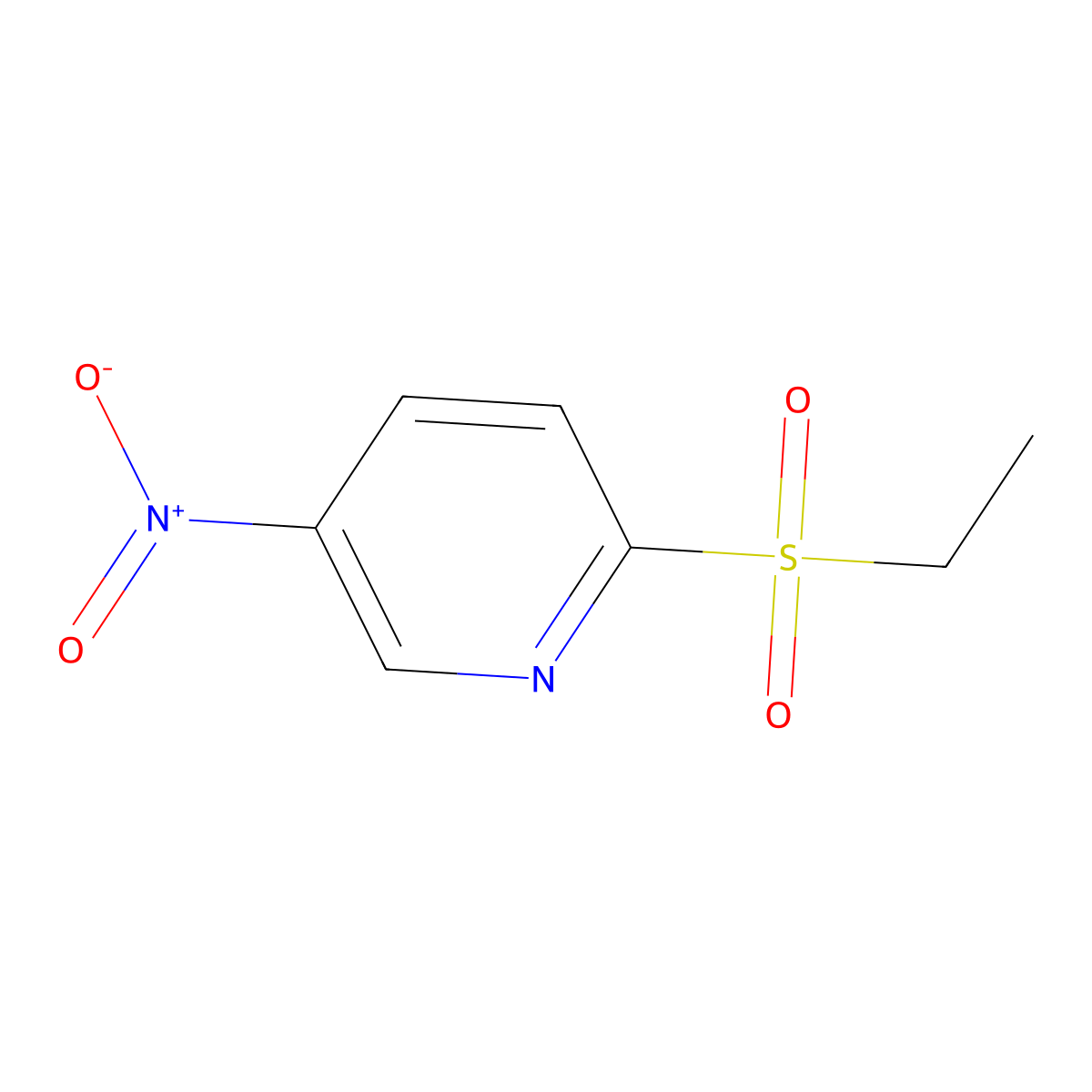 2-(Ethanesulfonyl)-5-nitropyridine molecular structure, CAS 767355-69-1
