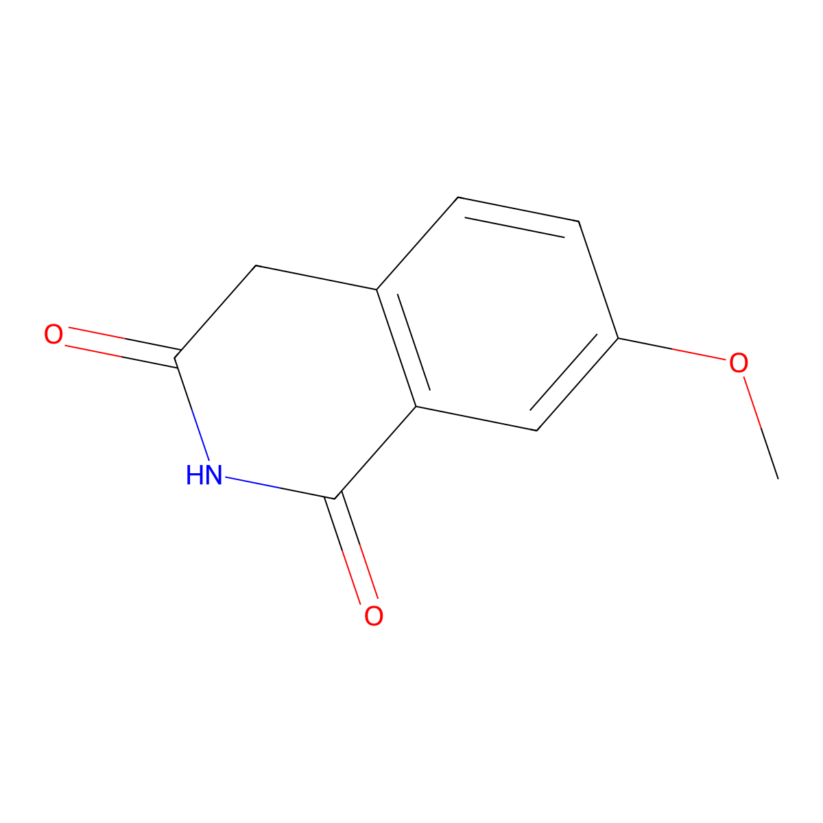 7-methoxyisoquinoline-1,3(2H,4H)-dione molecular structure, CAS 76746-94-6