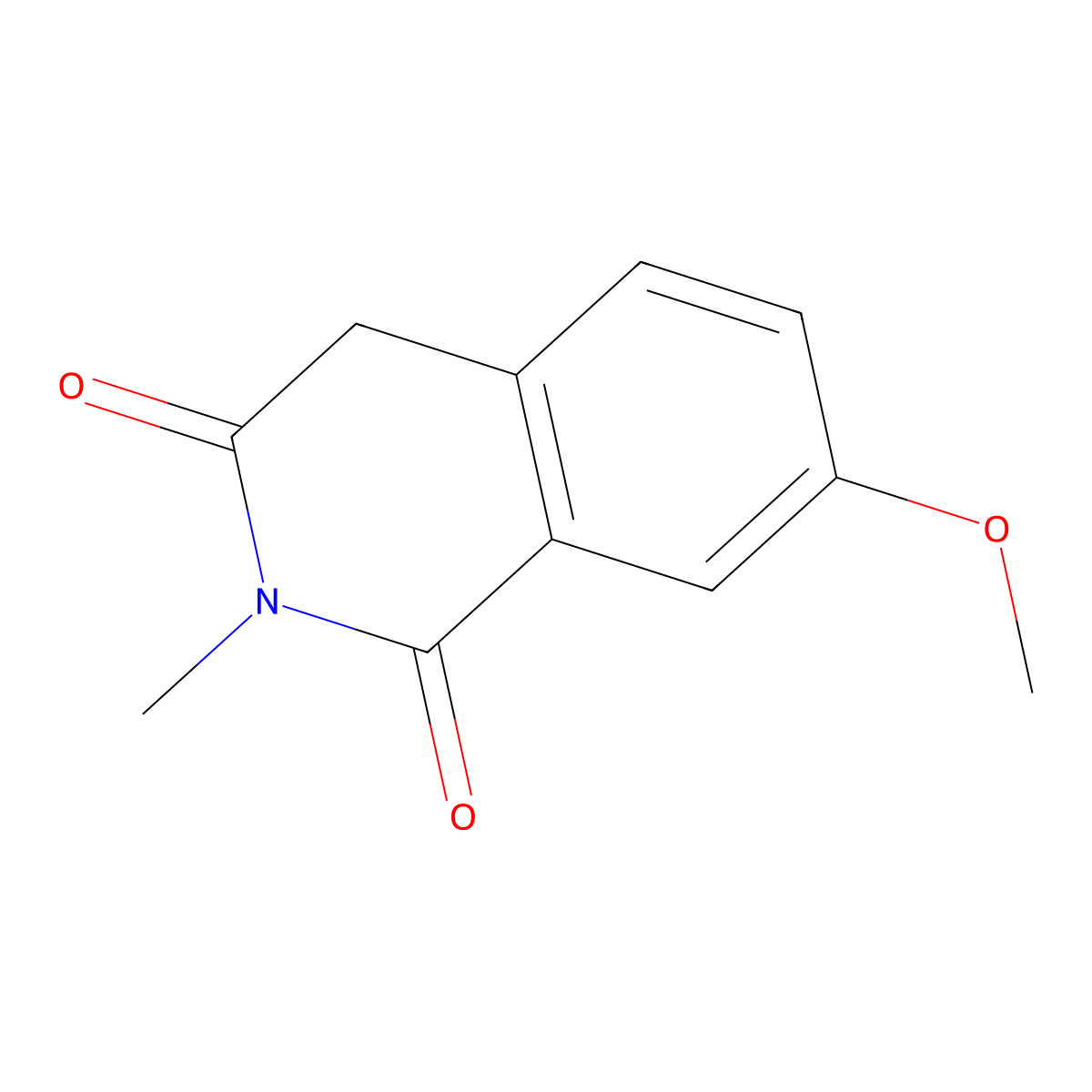 7-Methoxy-2-methyl-1,3(2H,4H)-isoquinolinedione molecular structure, CAS 76746-95-7