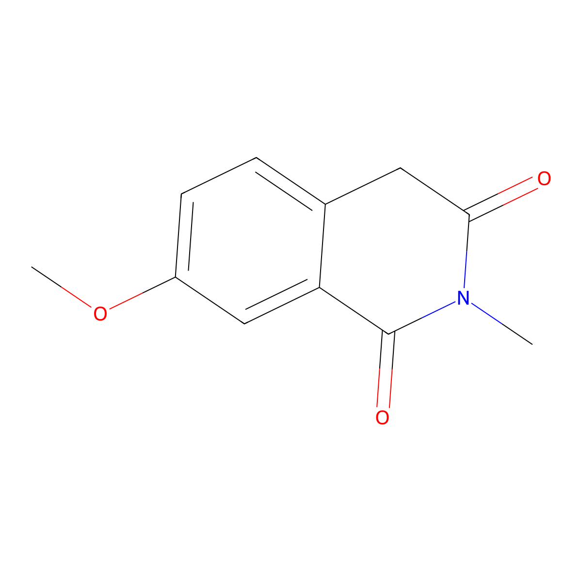 7-Methoxy-2-methyl-1,3(2H,4H)-isoquinolinedione molecular structure, CAS 76746-95-7
