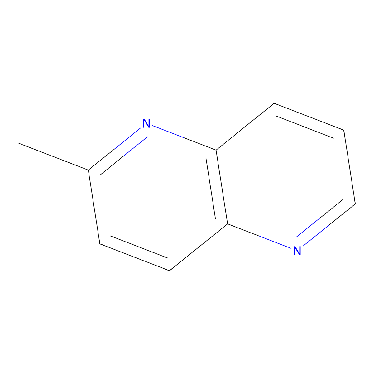 2-Methyl-1,5-naphthyridine molecular structure, CAS 7675-32-3