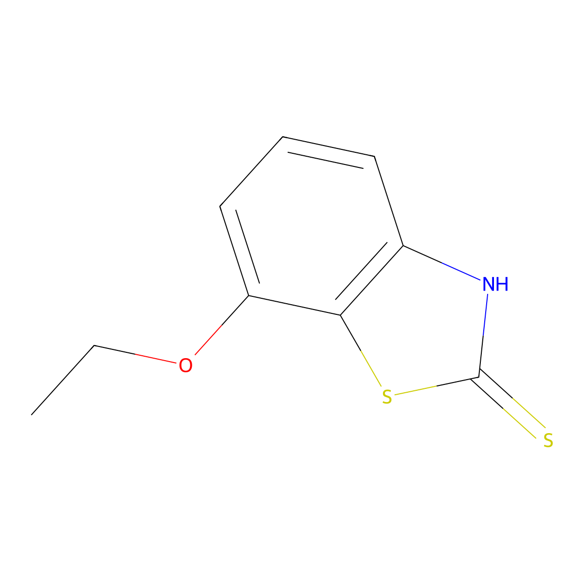 7-Ethoxy-benzothiazole-2-thiol molecular structure, CAS 767583-07-3